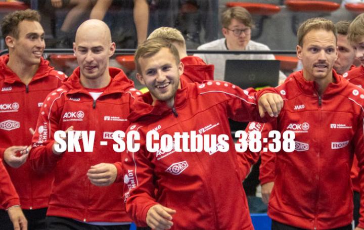 SKV - SC Cottbus Turnen 38:38