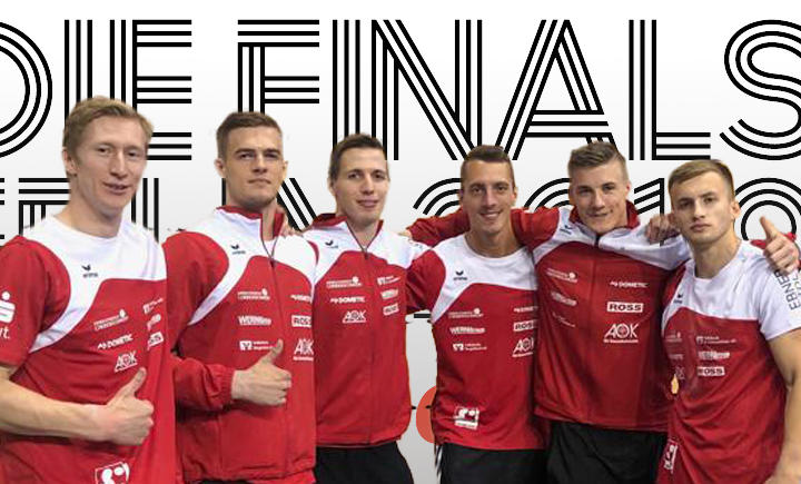 Die SKV-Turner bei den Finals in Berlin