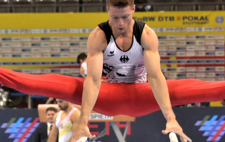 Philipp Herder bei der Team Challenge in Stuttgart