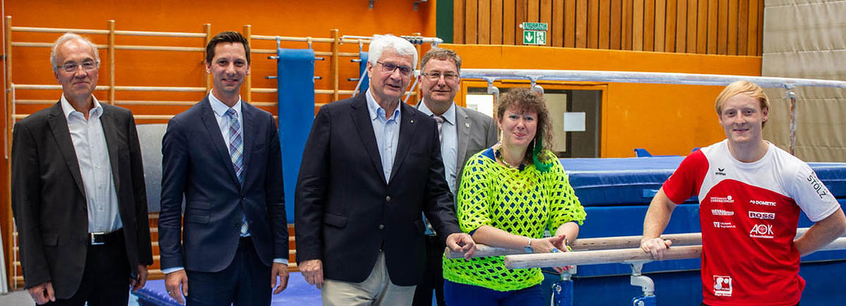 Hoher Besuch im Zentrum