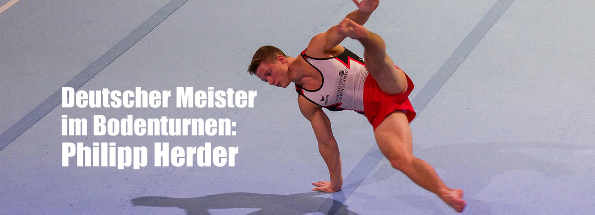 Philipp Herder wird Deutscher Meister
