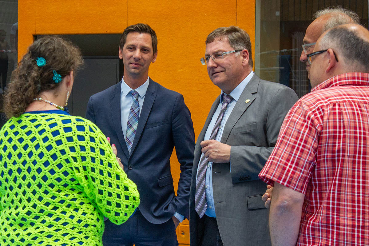 besuch im zentrum