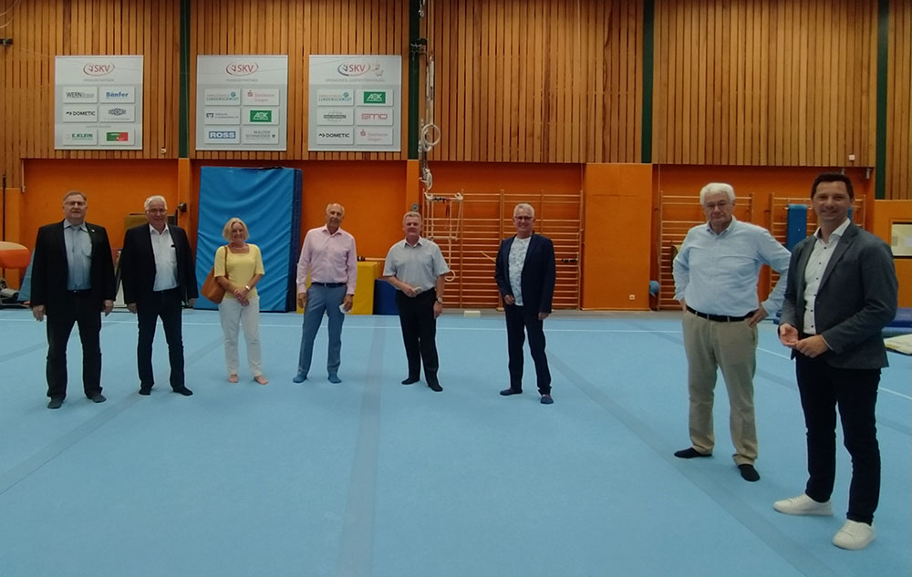 Der LSB-Präsident besucht die SKV